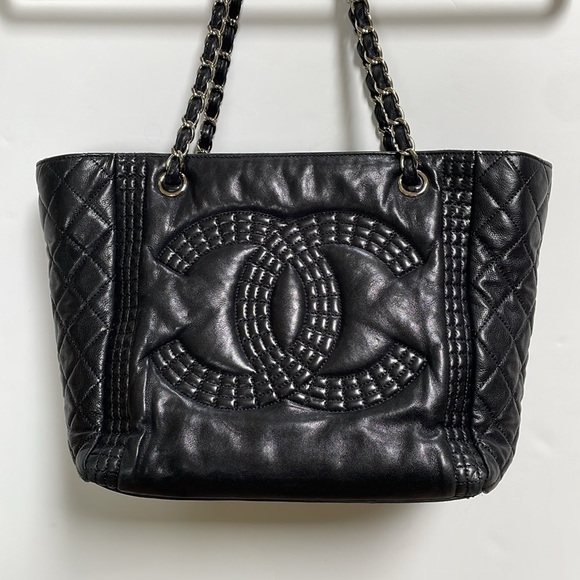 Chanel Coco Bengal Shopping Tote Calfskin Medium - Picture 1 of 16